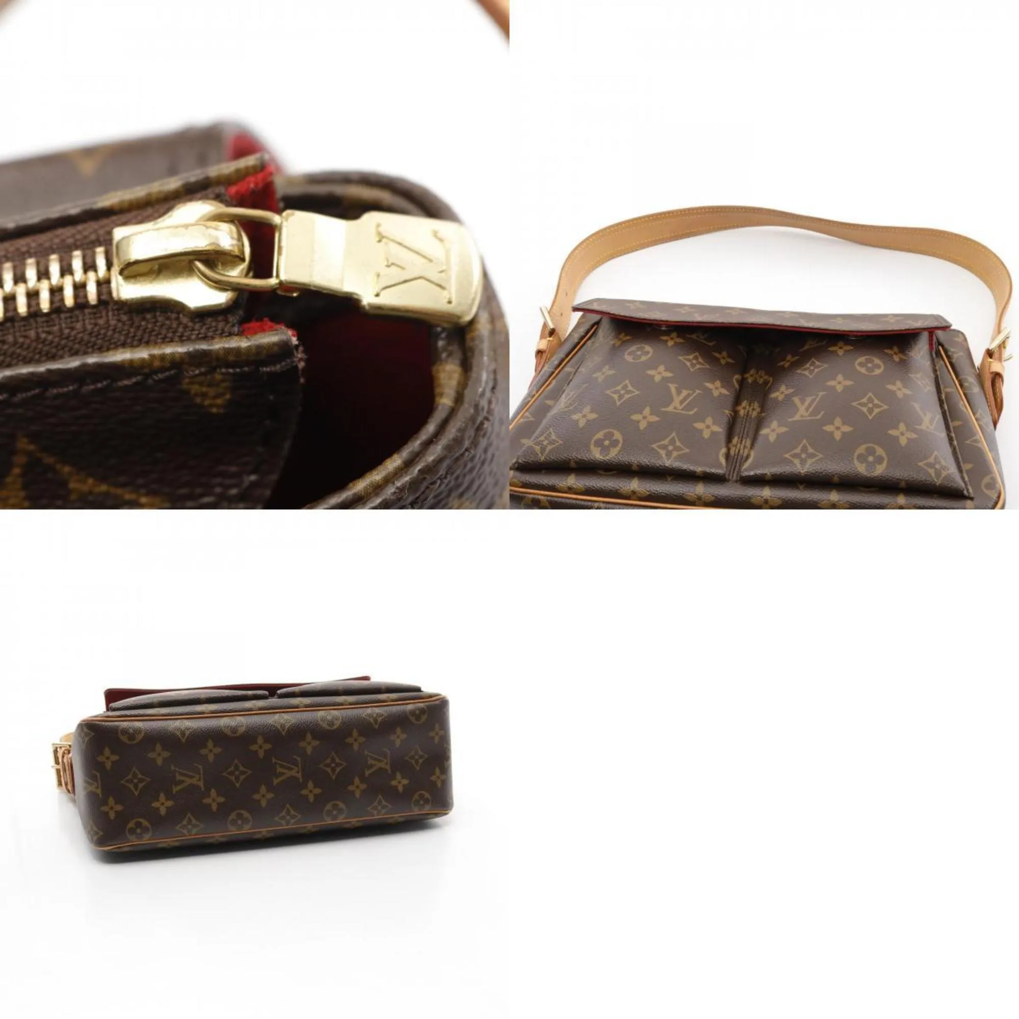 Bedford Monogram Canvas Shoulder Bag