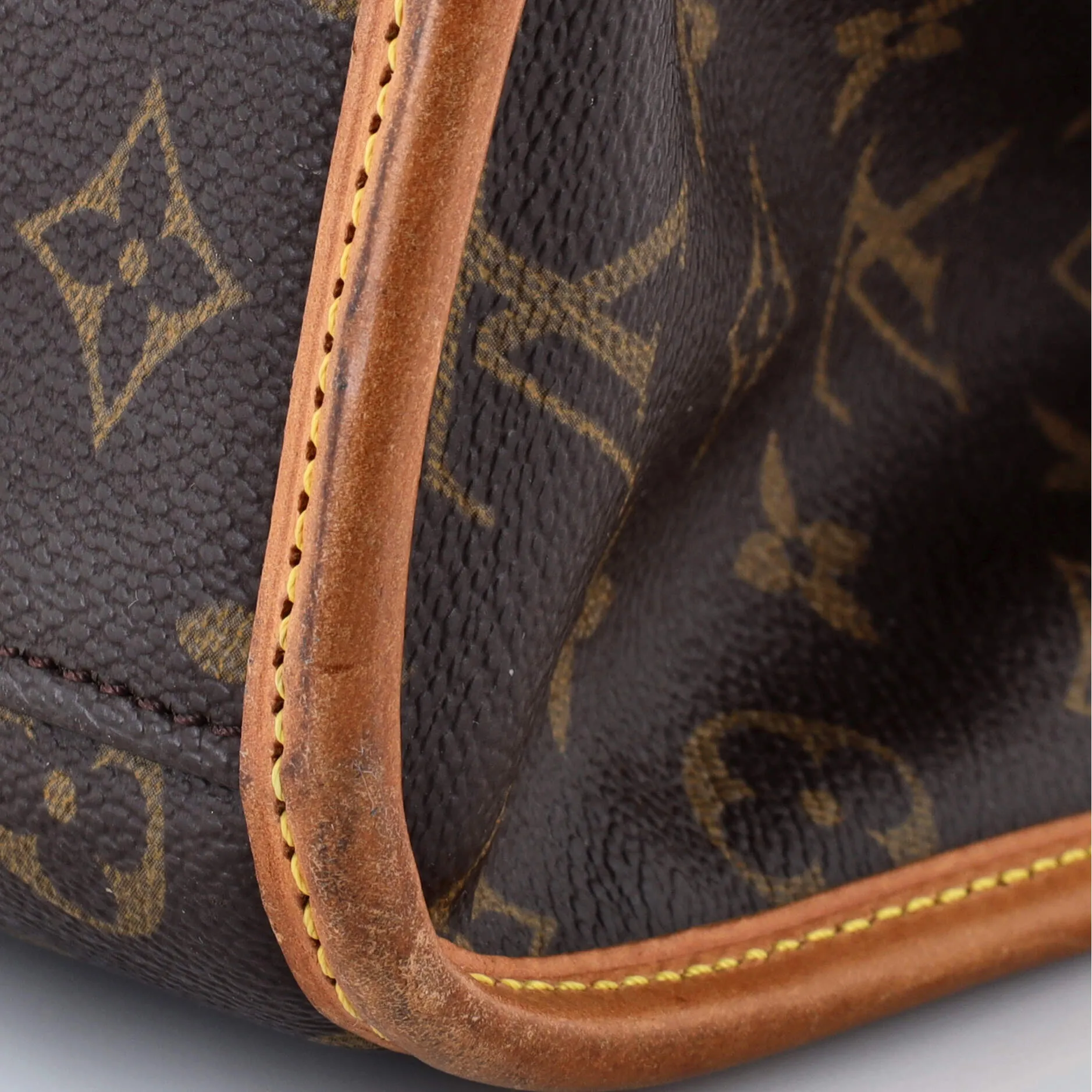 Beverly Briefcase Monogram Canvas PM