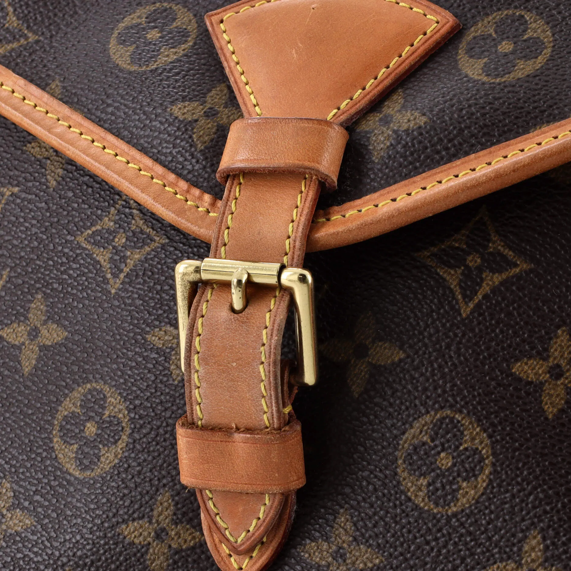 Beverly Briefcase Monogram Canvas PM