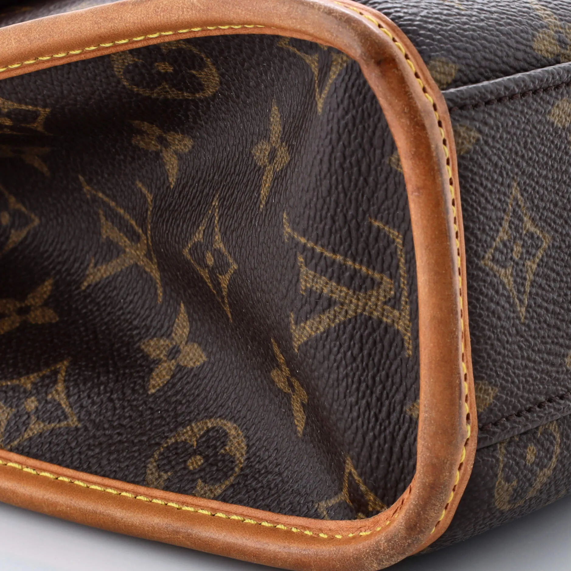 Beverly Briefcase Monogram Canvas PM