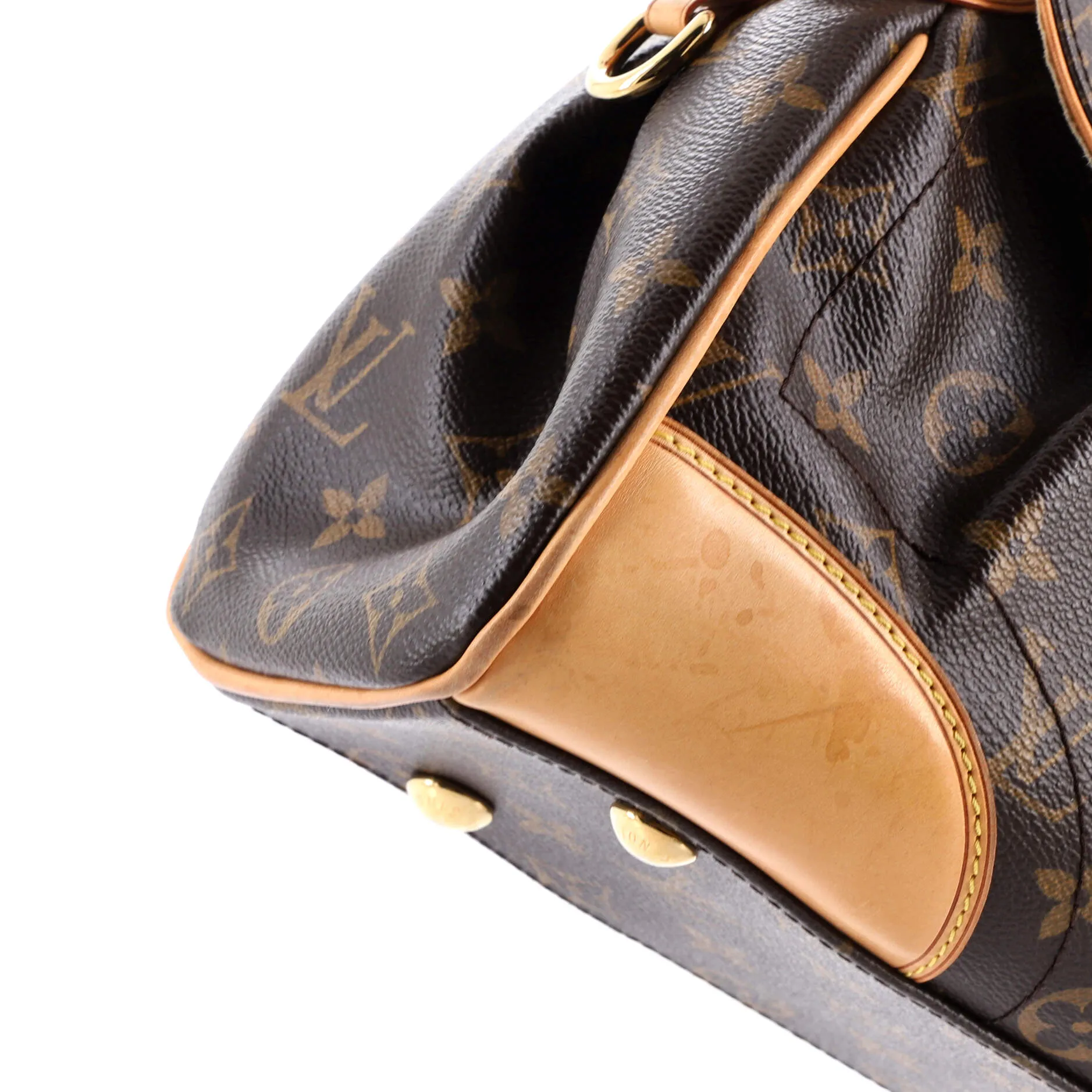 Beverly Handbag Monogram Canvas MM