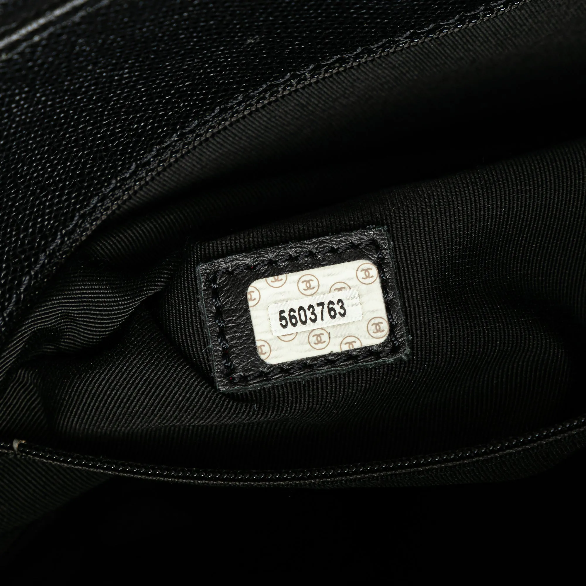 Black Chanel Caviar Tortoise Top Handle Tote