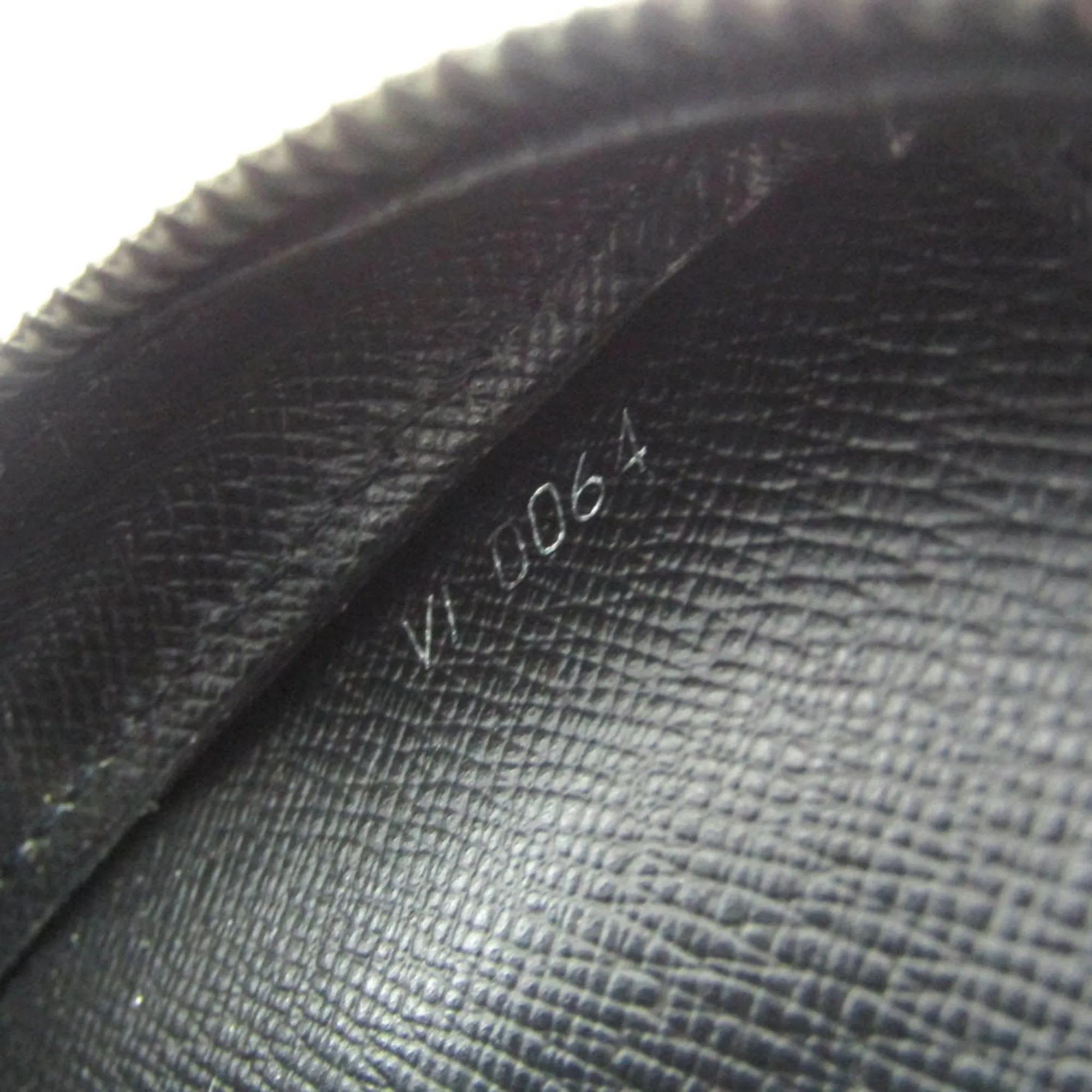 Black Leather Baikal Bag by Louis Vuitton