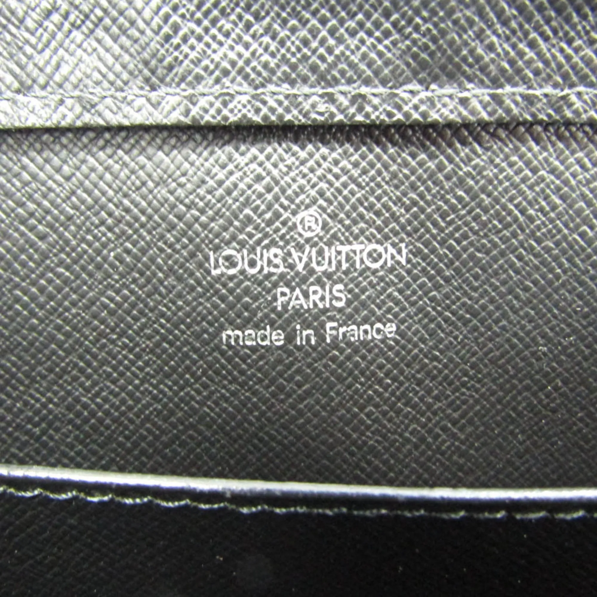 Black Leather Baikal Bag by Louis Vuitton