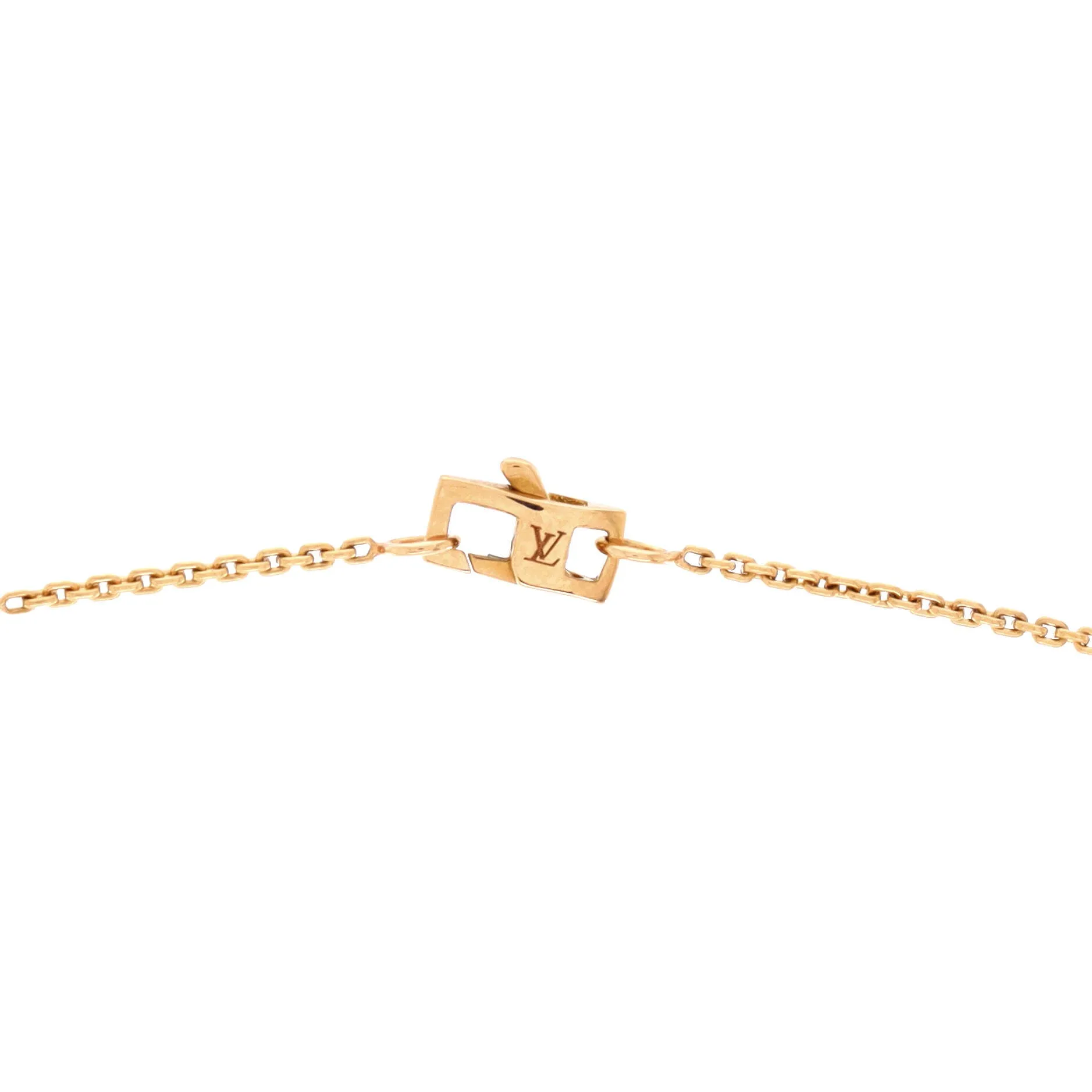 Blossom BB Pendant Necklace 18K Rose Gold with Diamonds