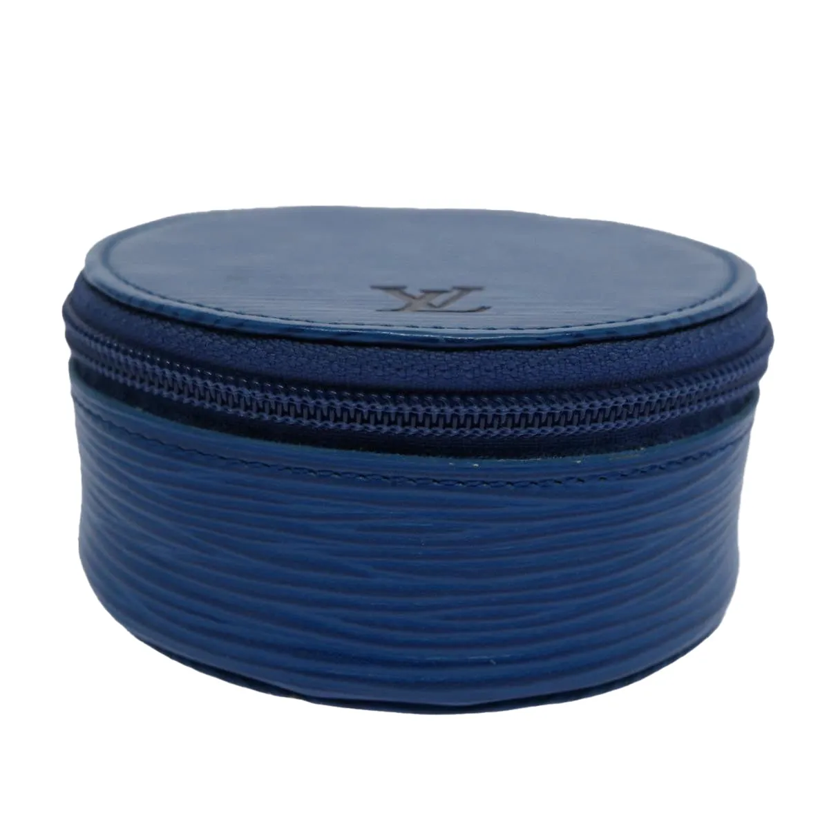 Blue Epi Leather Case