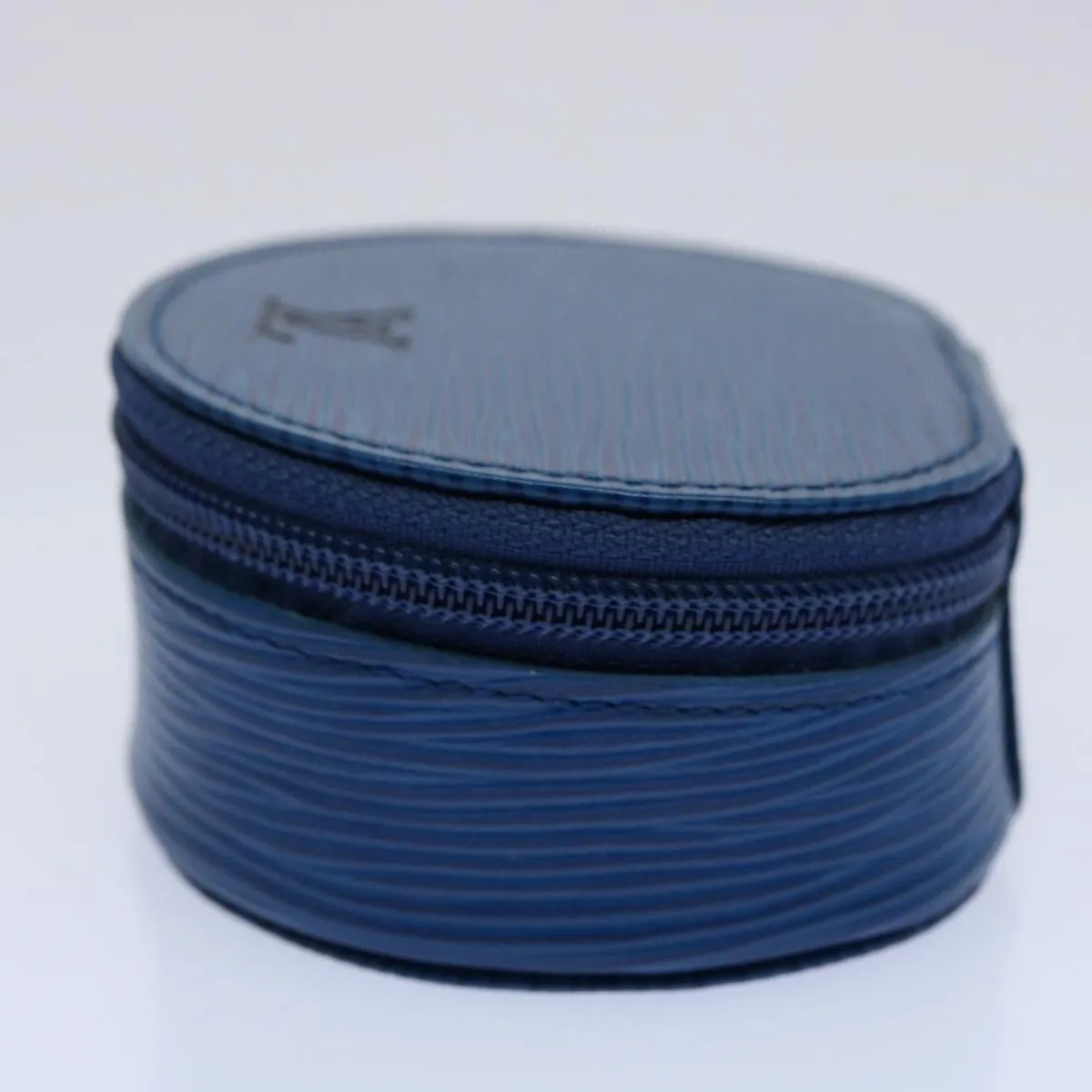 Blue Epi Leather Case