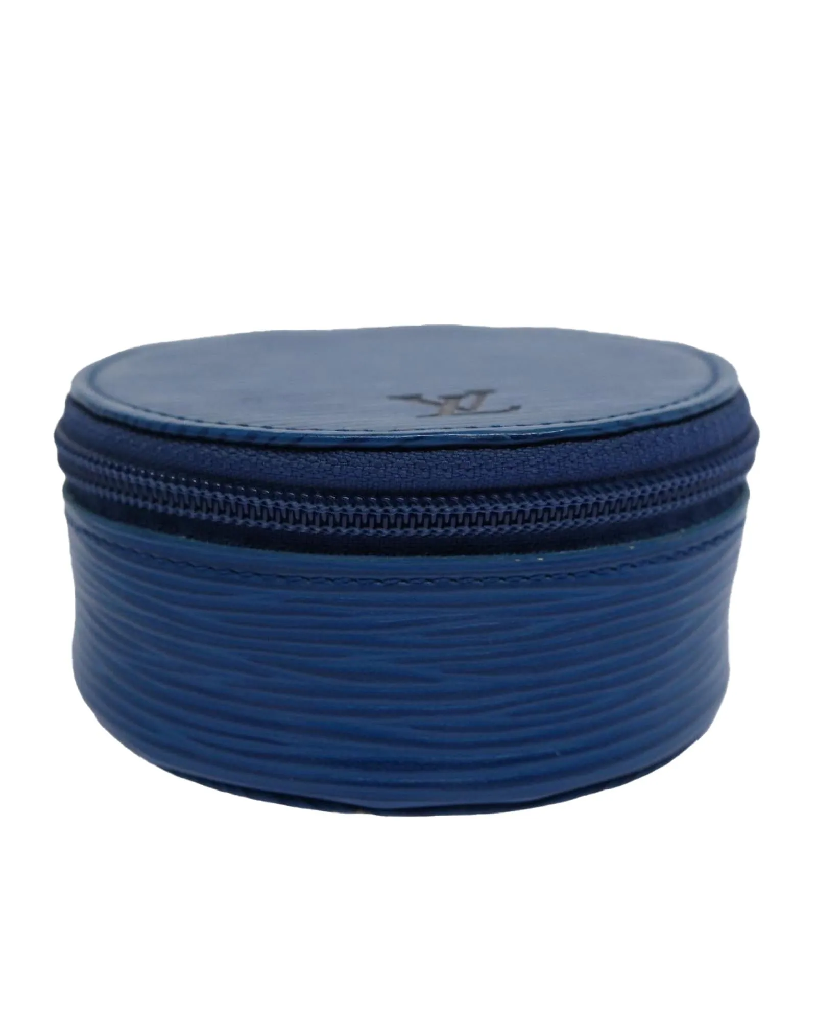 Blue Epi Leather Case