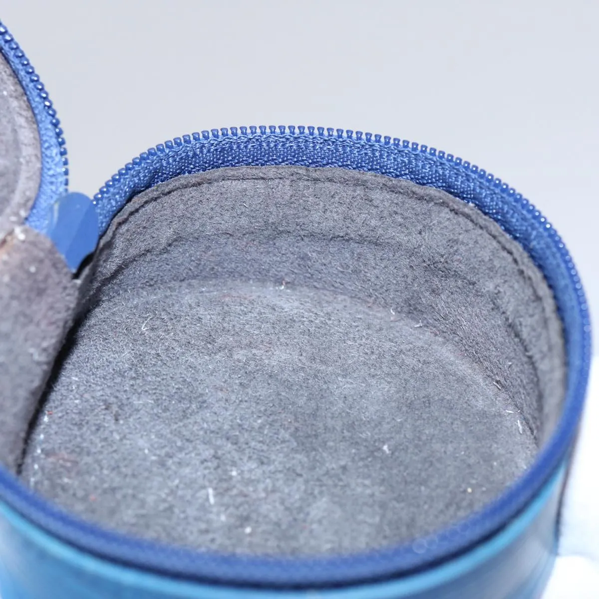 Blue Epi Leather Case