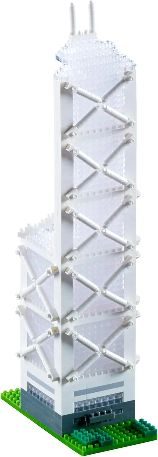 Brixies Bank of China 3D-Motif Building Blocks (Multi-Colour)