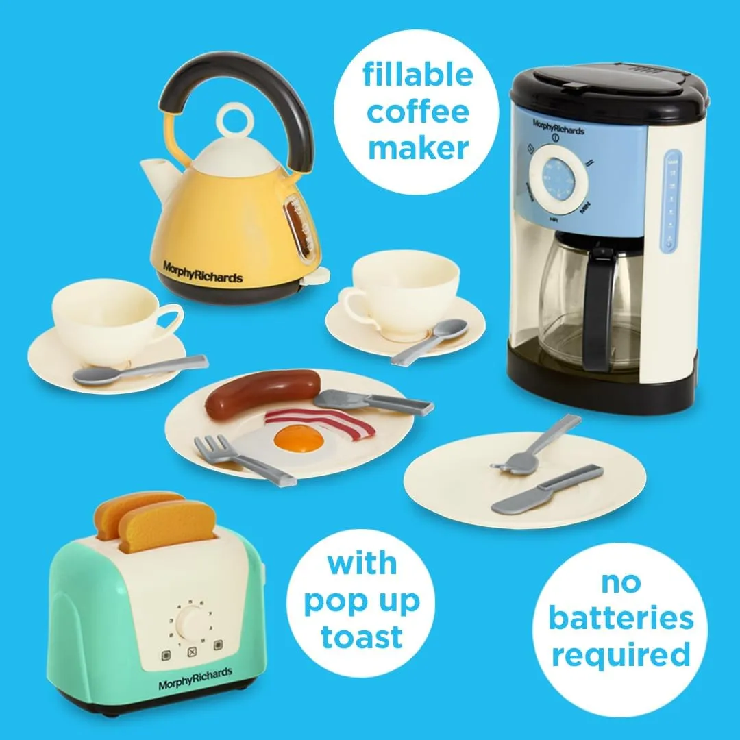 Casdon Morphy Richards Kitchen Set Toy Kitchen Appliances for Children Aged 3