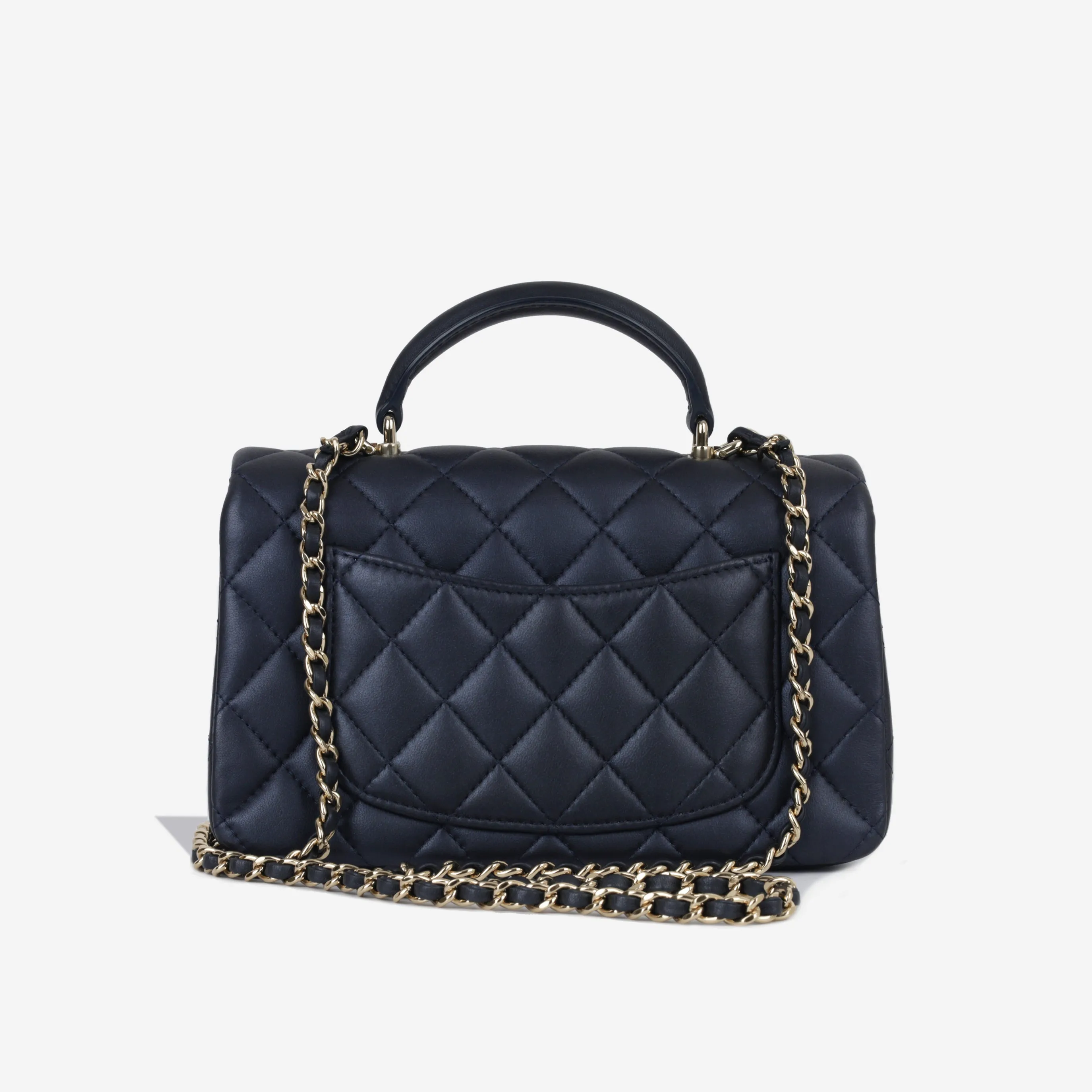 Chanel Mini Flap Bag With Top Handle