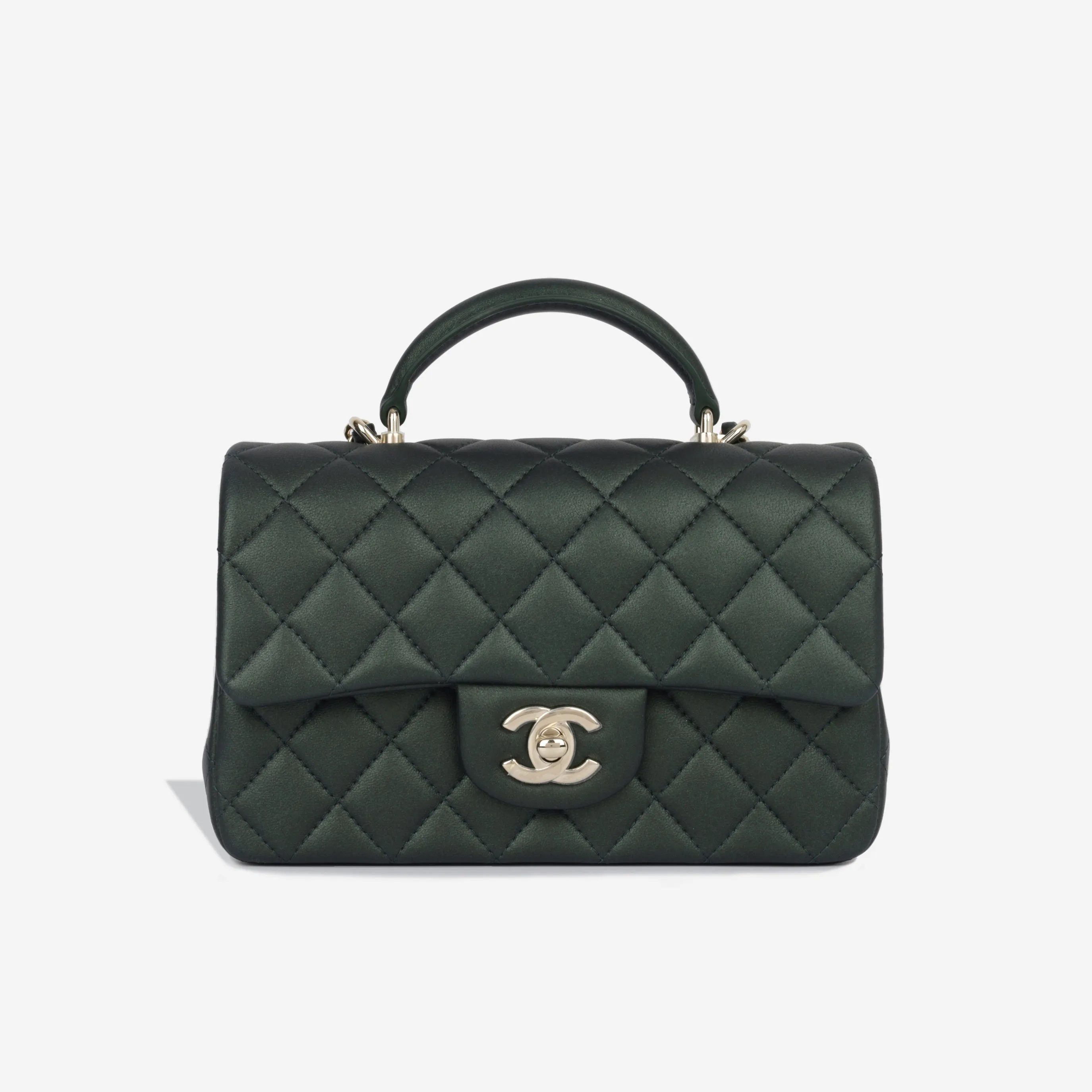 Chanel Mini Flap Bag With Top Handle