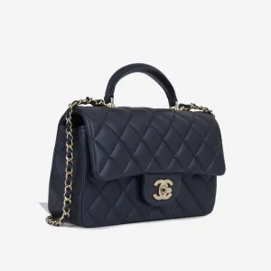 Chanel Mini Flap Bag With Top Handle