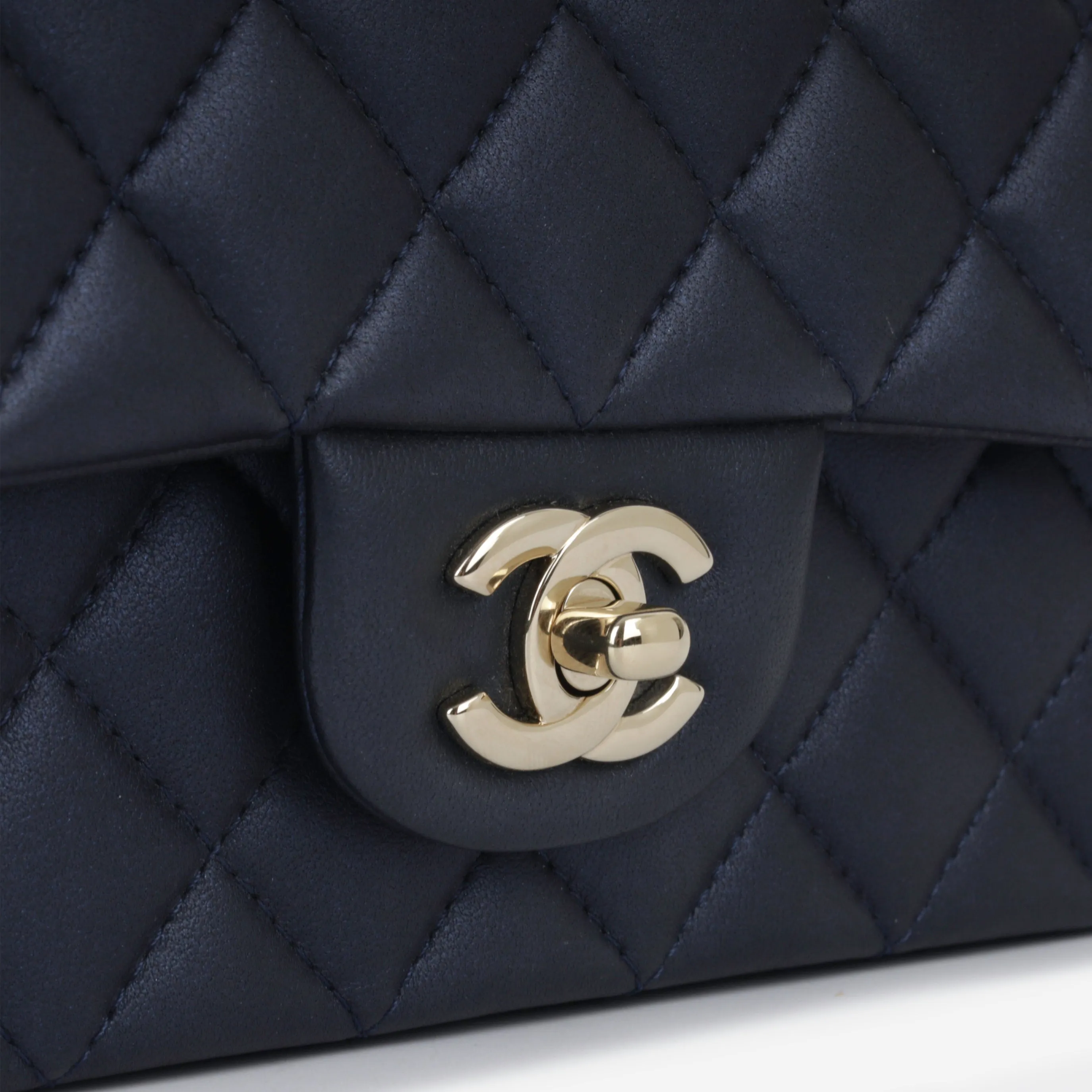 Chanel Mini Flap Bag With Top Handle