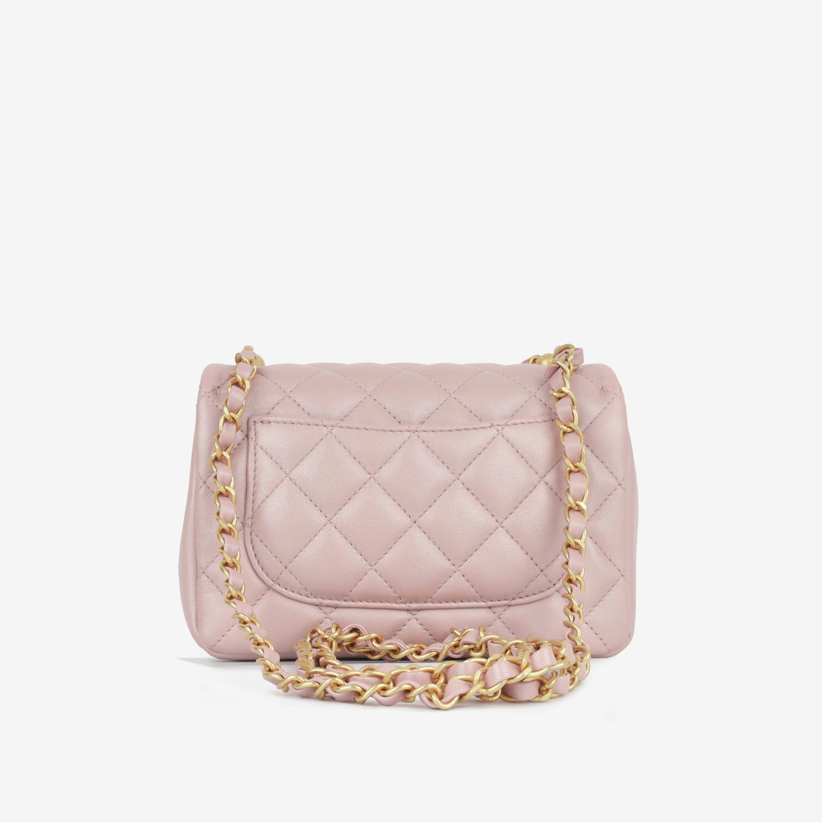 Chanel Mini Square Pearl Twist