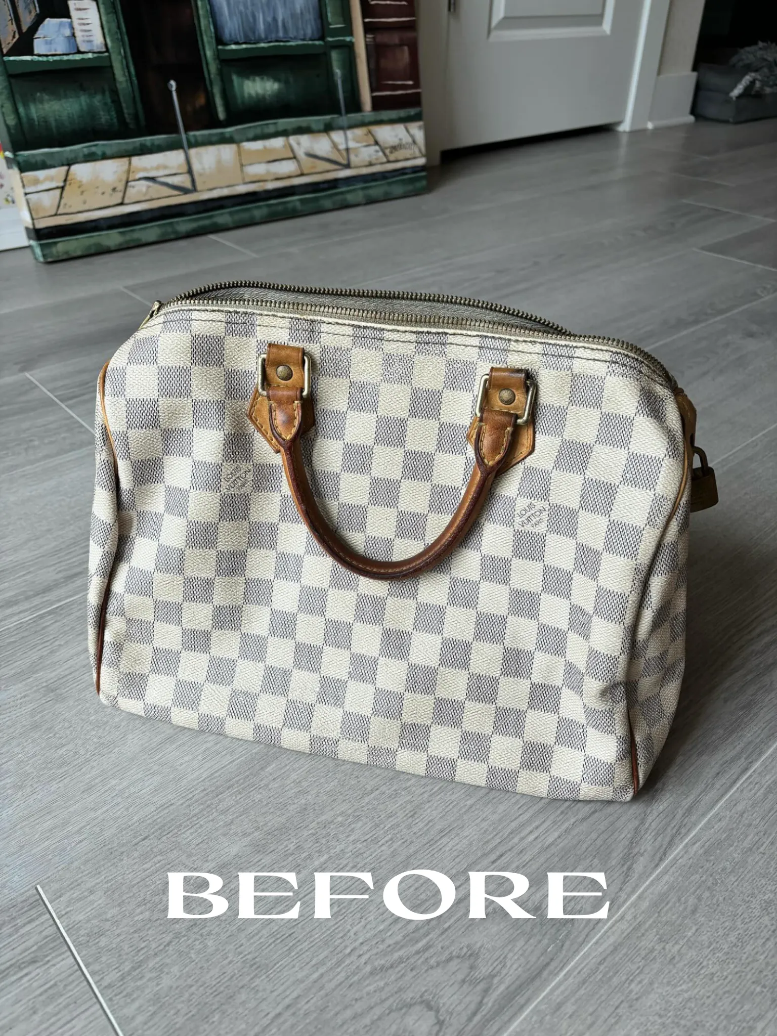 Customer Revamp - Damier Azur Speedy