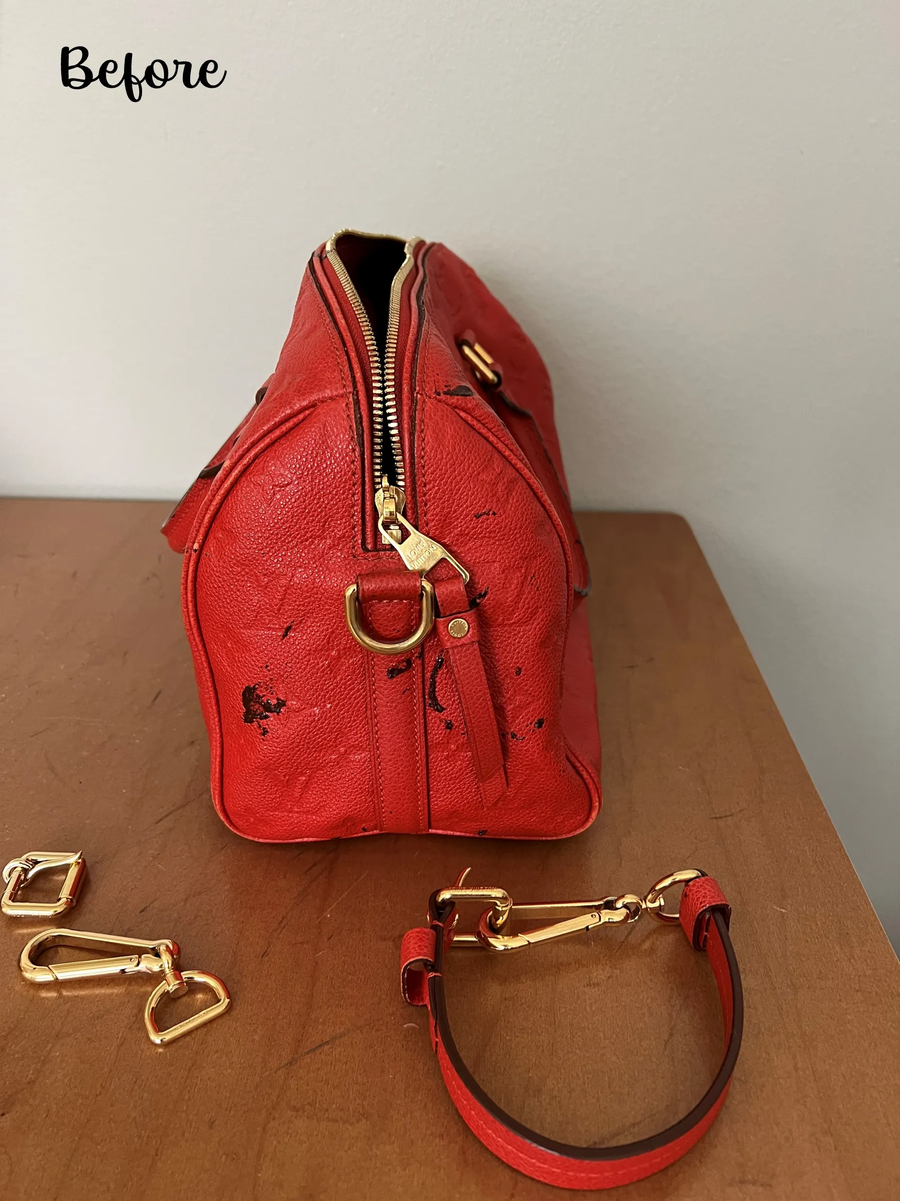 Customer Revamp - LV Speedy Bandoulire