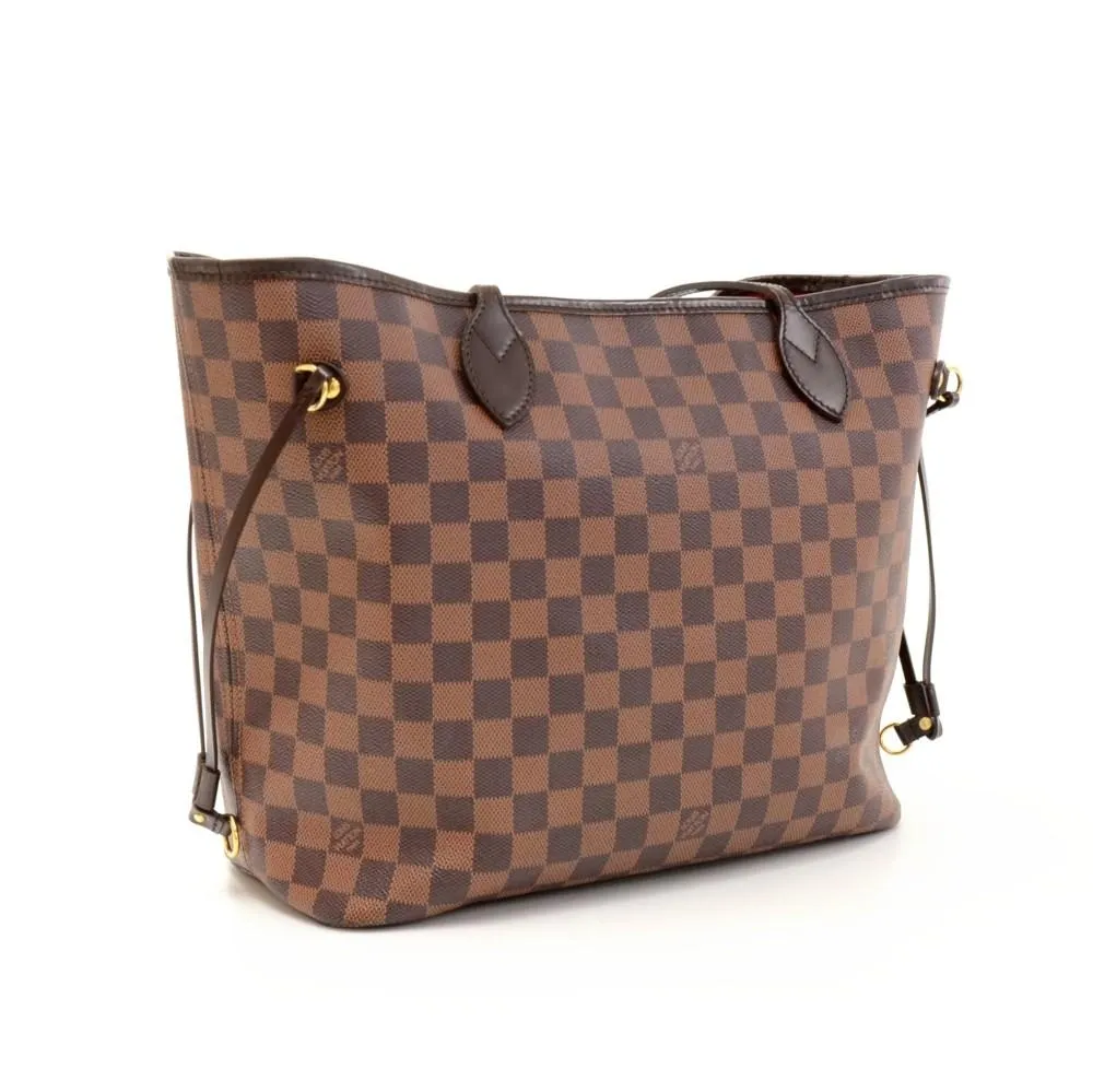Dameir Ebene Canvas Neverfull MM Shoulder Bag