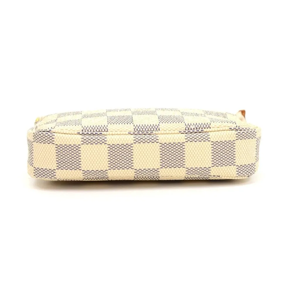 Damier Azur Canvas Pochette Accessoires Evening Bag