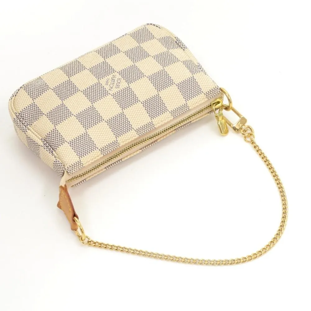 Damier Azur Canvas Pochette Accessoires Evening Bag