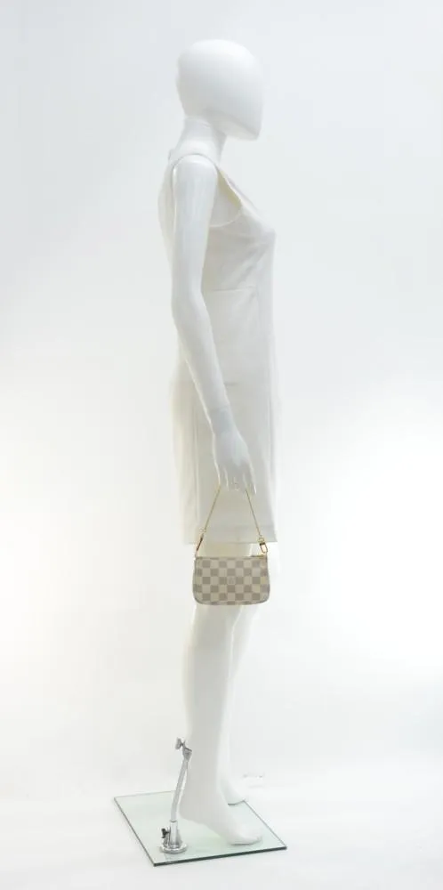 Damier Azur Canvas Pochette Accessoires Evening Bag