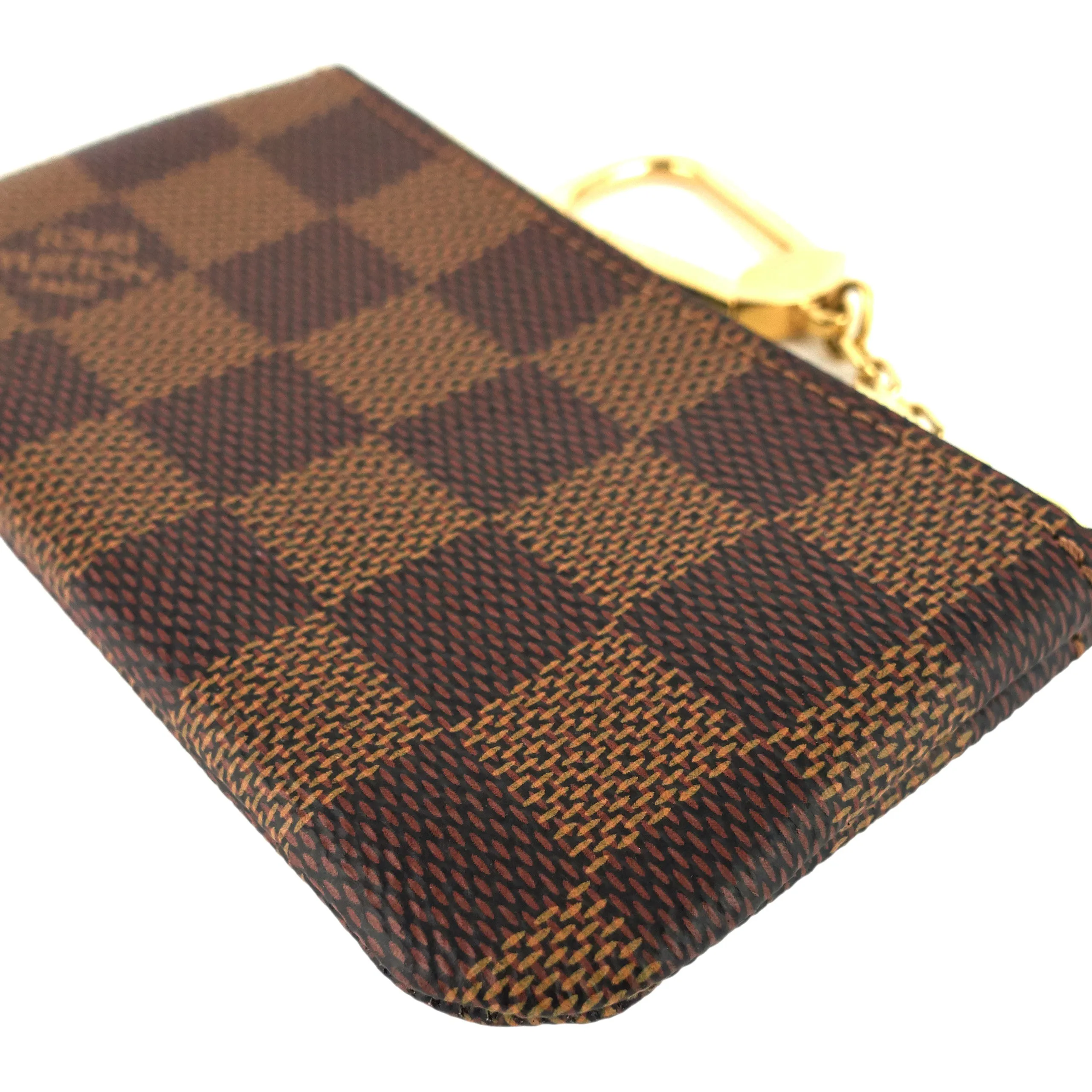 Damier Ebene Canvas Key Pouch