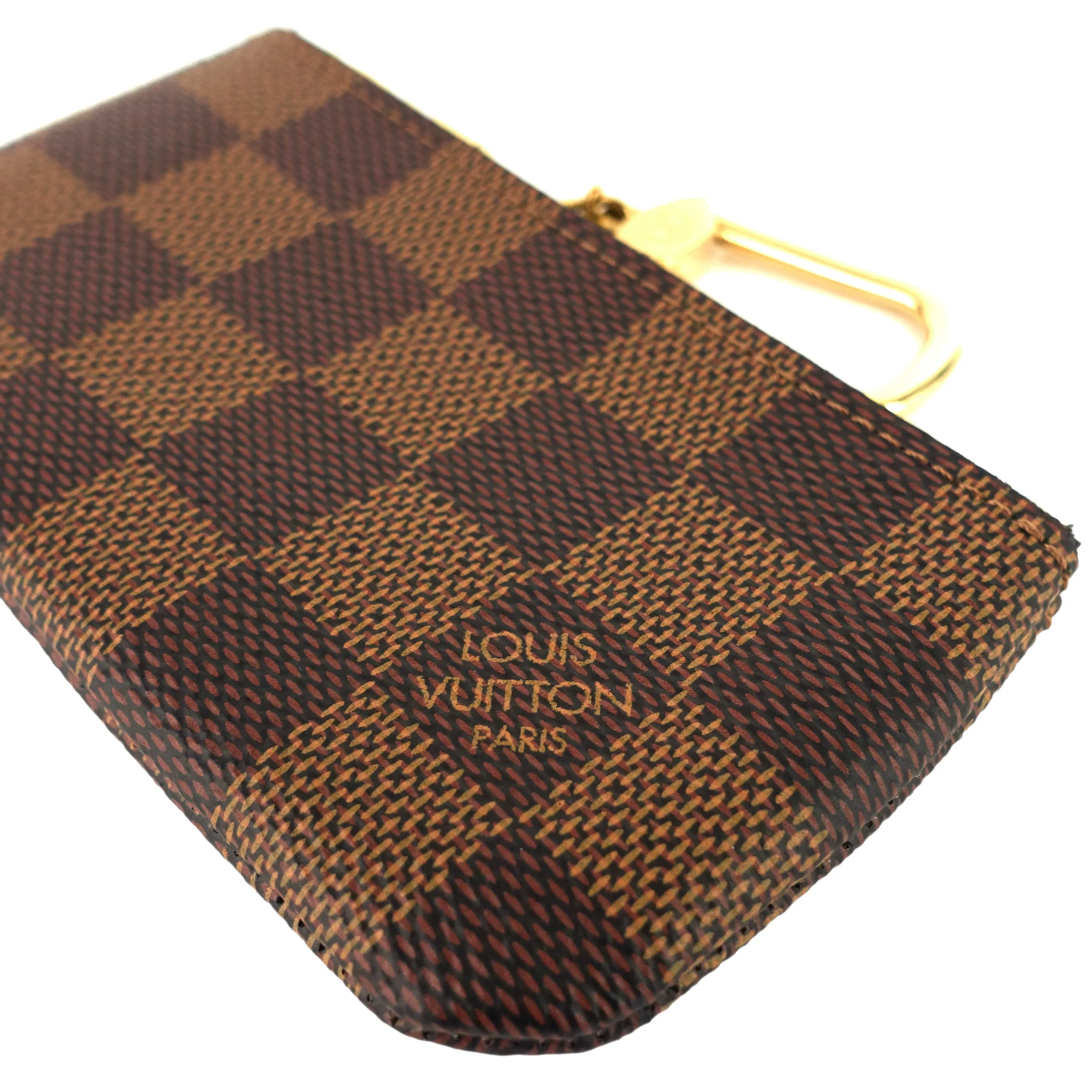 Damier Ebene Canvas Key Pouch