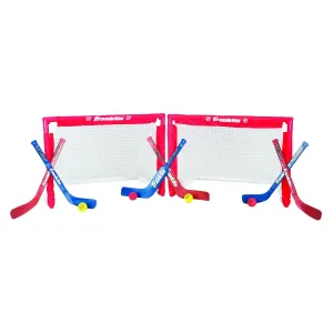 Franklin NHL Mini Folding Hockey Goal Combo Set (2-Pack)