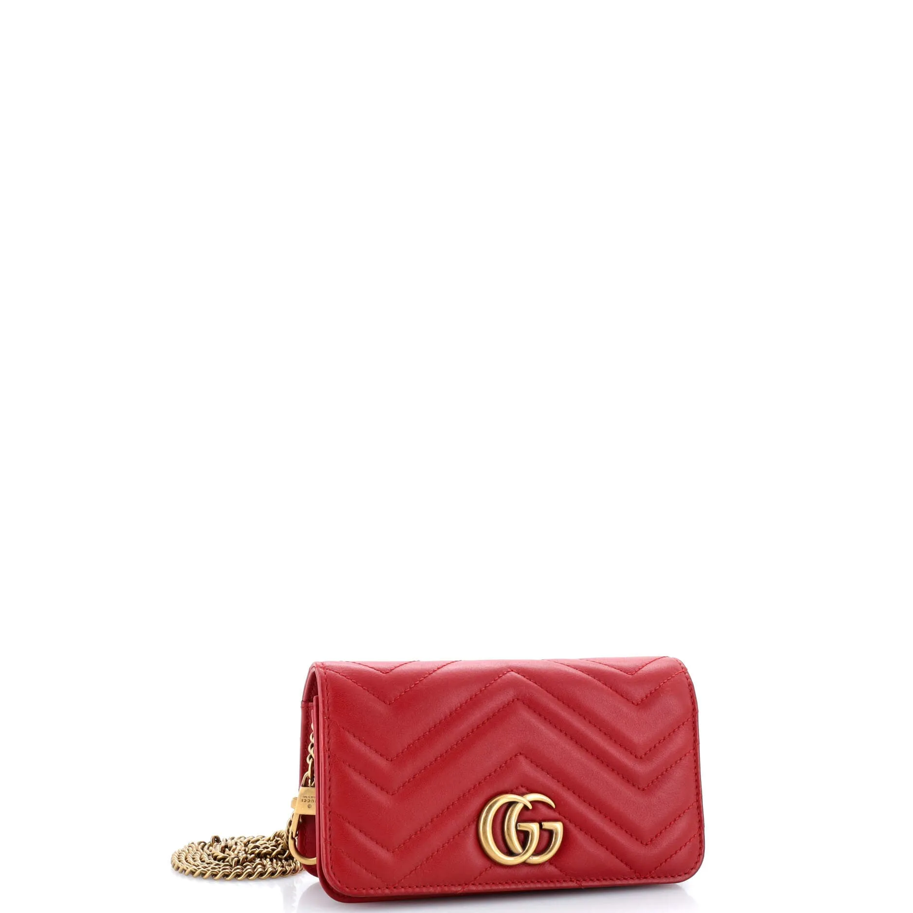 Gucci Gg Marmont Chain Flap Bag
