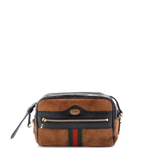 Gucci Ophidia Shoulder Bag Suede Mini