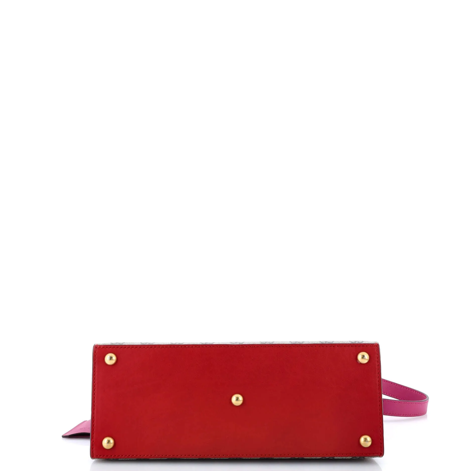Gucci Padlock Top Handle Bag Gg Coated