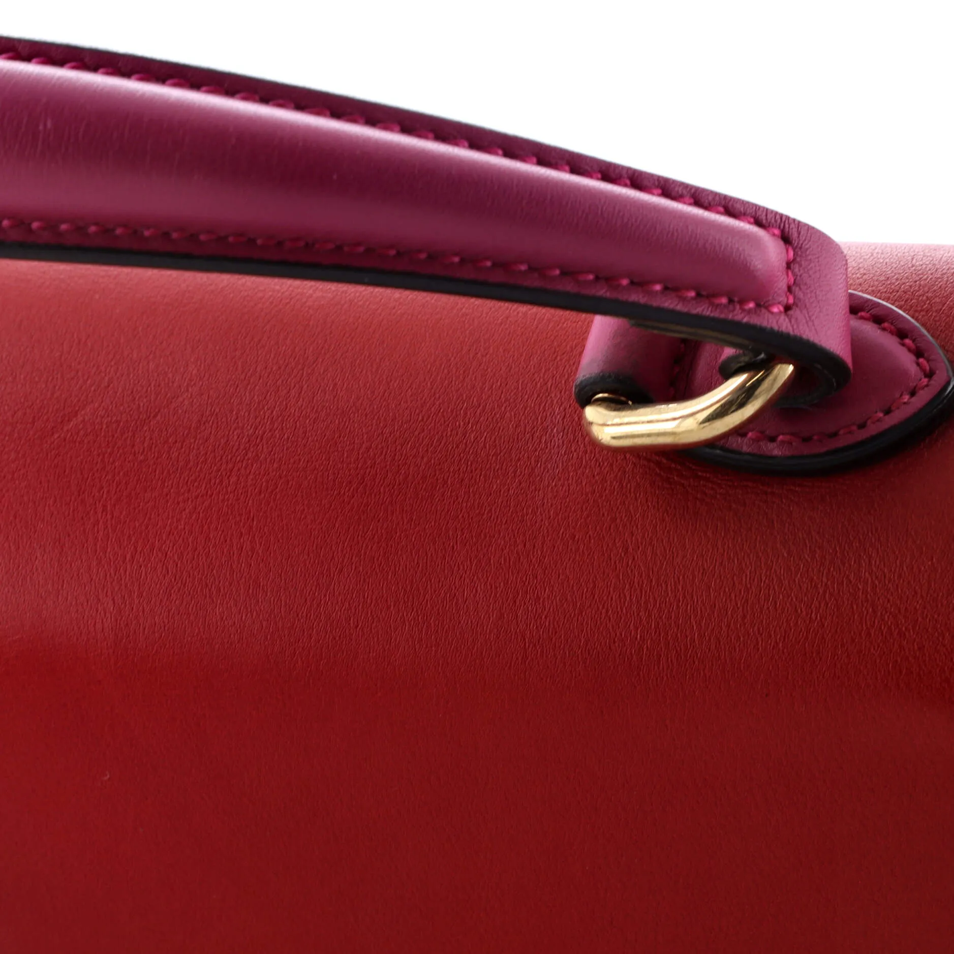 Gucci Padlock Top Handle Bag Gg Coated