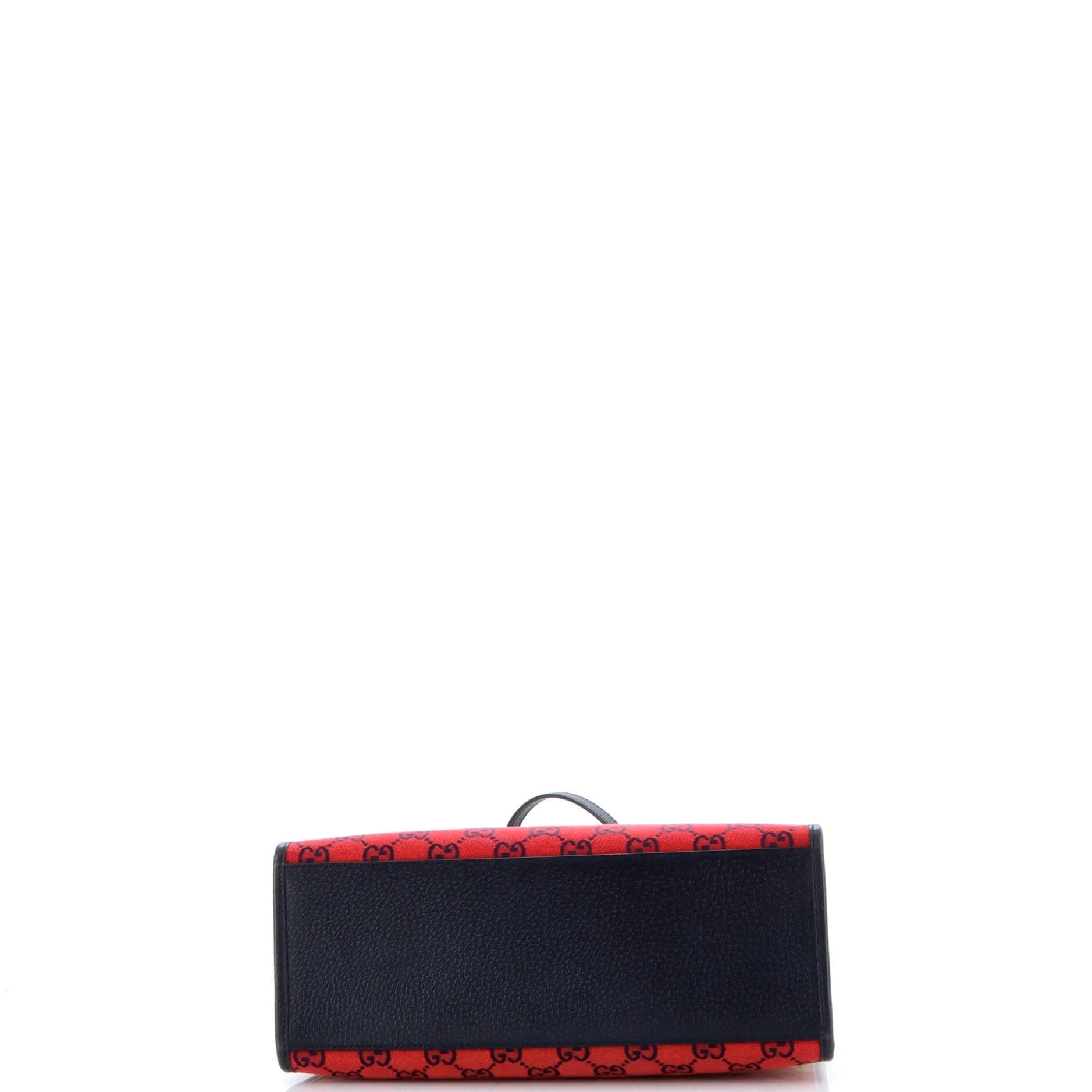 Gucci Structured Top Handle Open Tote Gg
