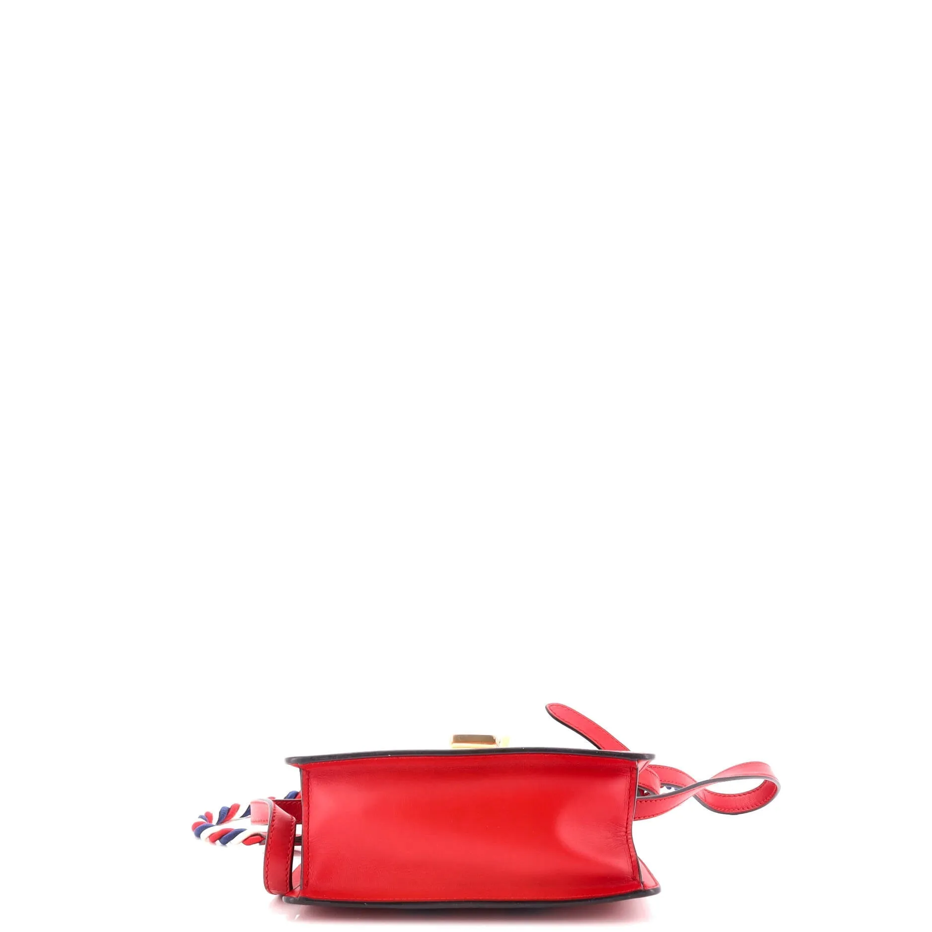 Gucci Sylvie Top Handle Bag Leather Mini