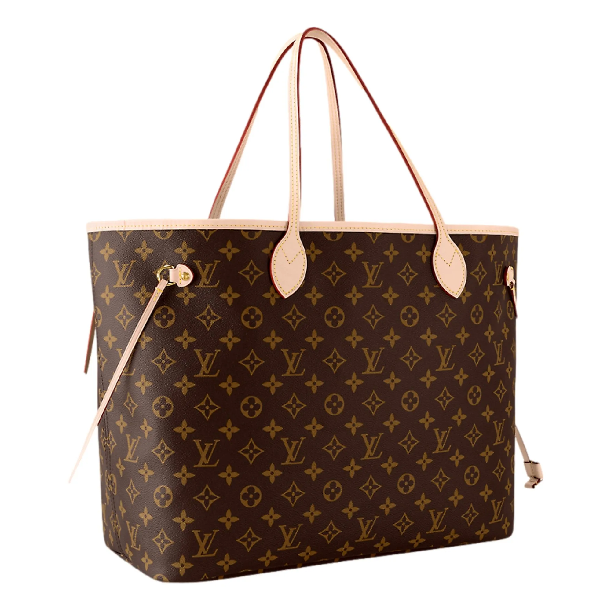 Louis Vuitton Neverfull Brown Tote Monogram Canvas GM