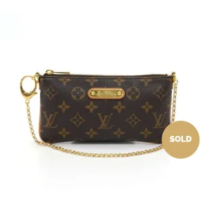 Milla PM Monogram Canvas Evening Bag