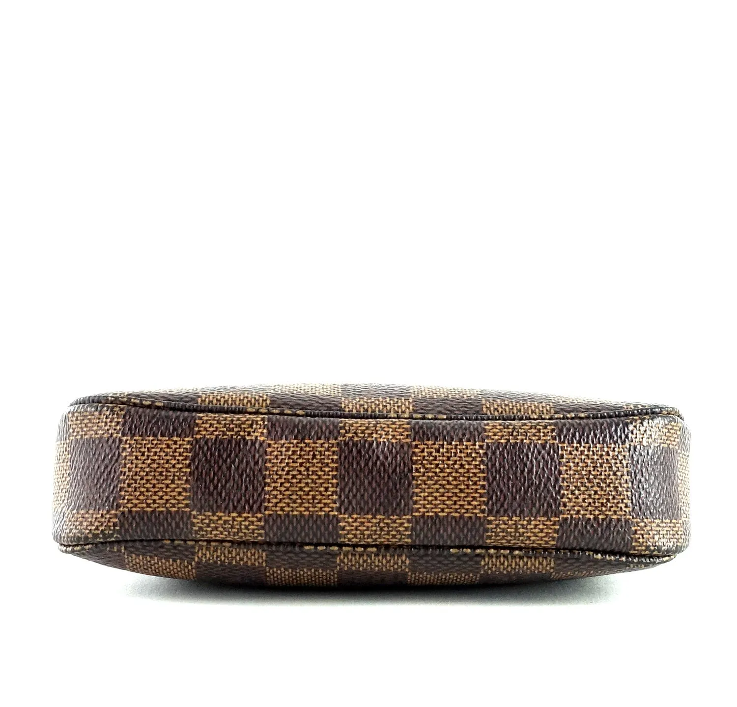 Mini Pochette Accessoires Damier Ebne Canvas Evening Bag