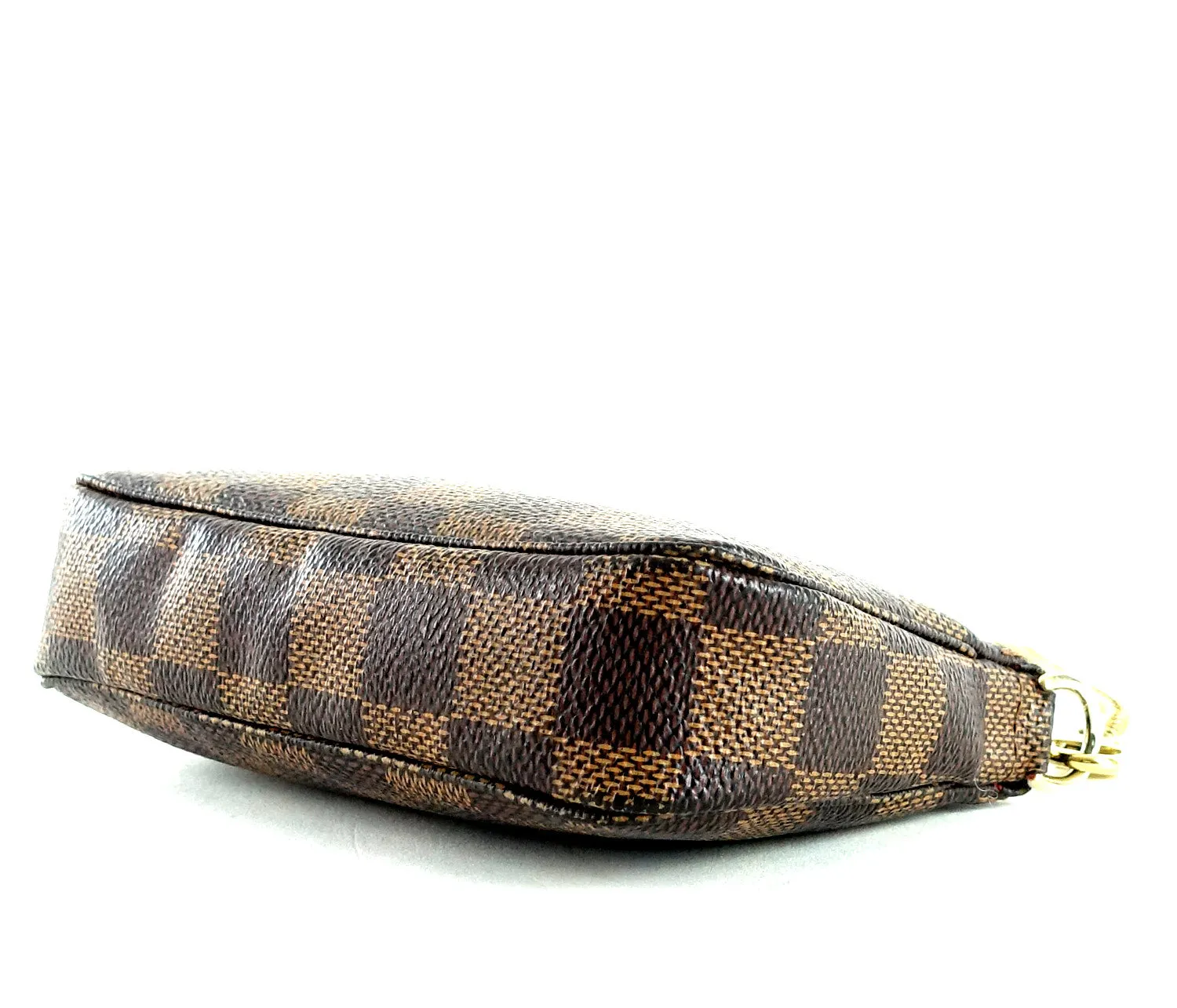 Mini Pochette Accessoires Damier Ebne Canvas Evening Bag