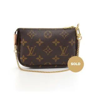 Mini Pochette Accessoires Monogram Canvas Evening Bag