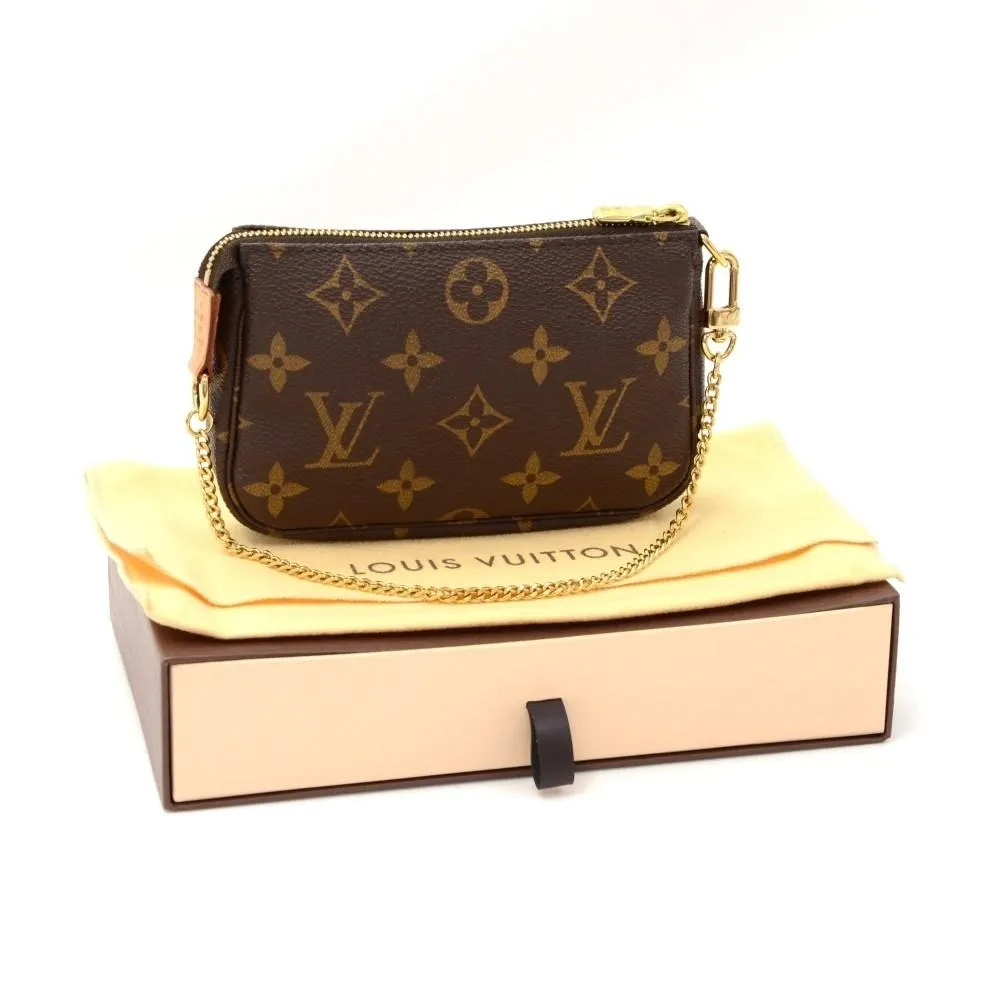Mini Pochette Accessoires Monogram Canvas Evening Bag