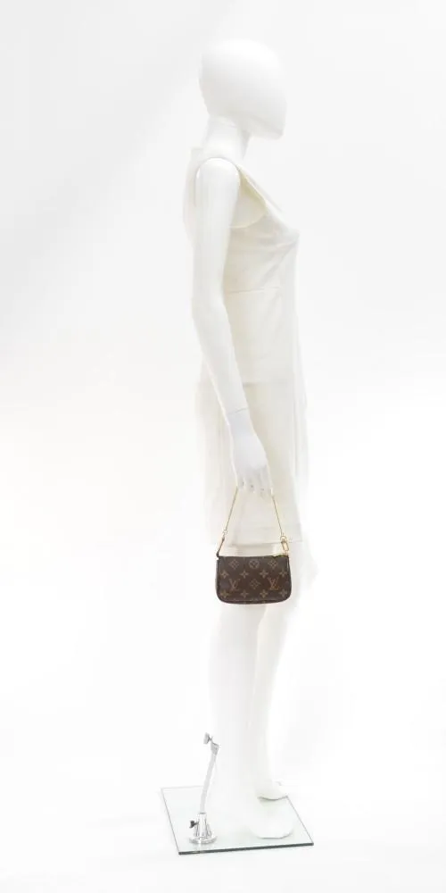 Mini Pochette Accessoires Monogram Canvas Evening Bag