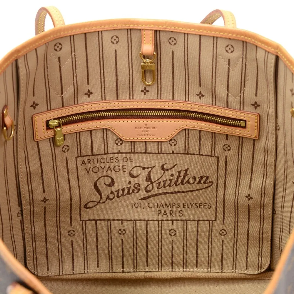 Monogram Canvas Neverfull MM Tote