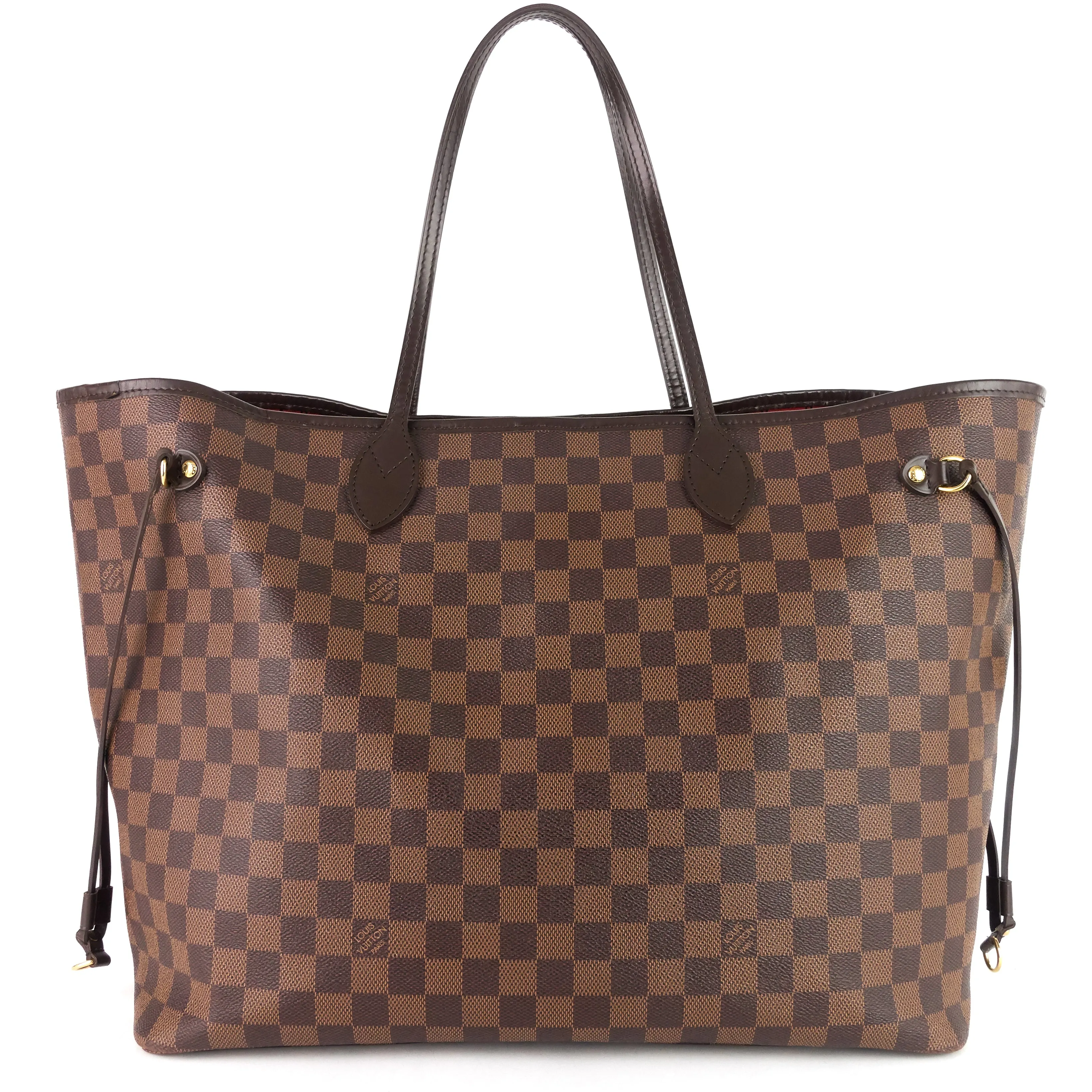 Neverfull GM Damier Ebene Canvas Tote Bag