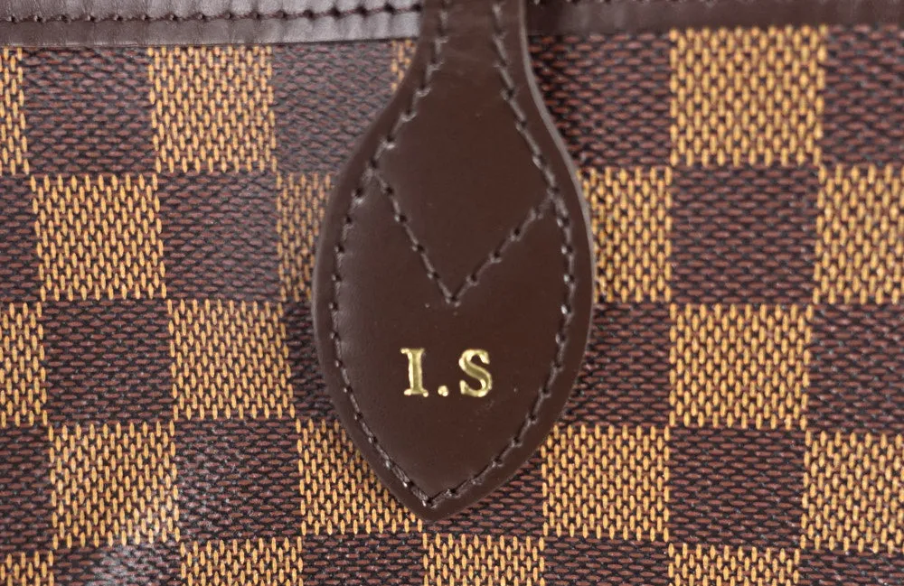 Neverfull GM Damier Ebne Canvas Tote Bag