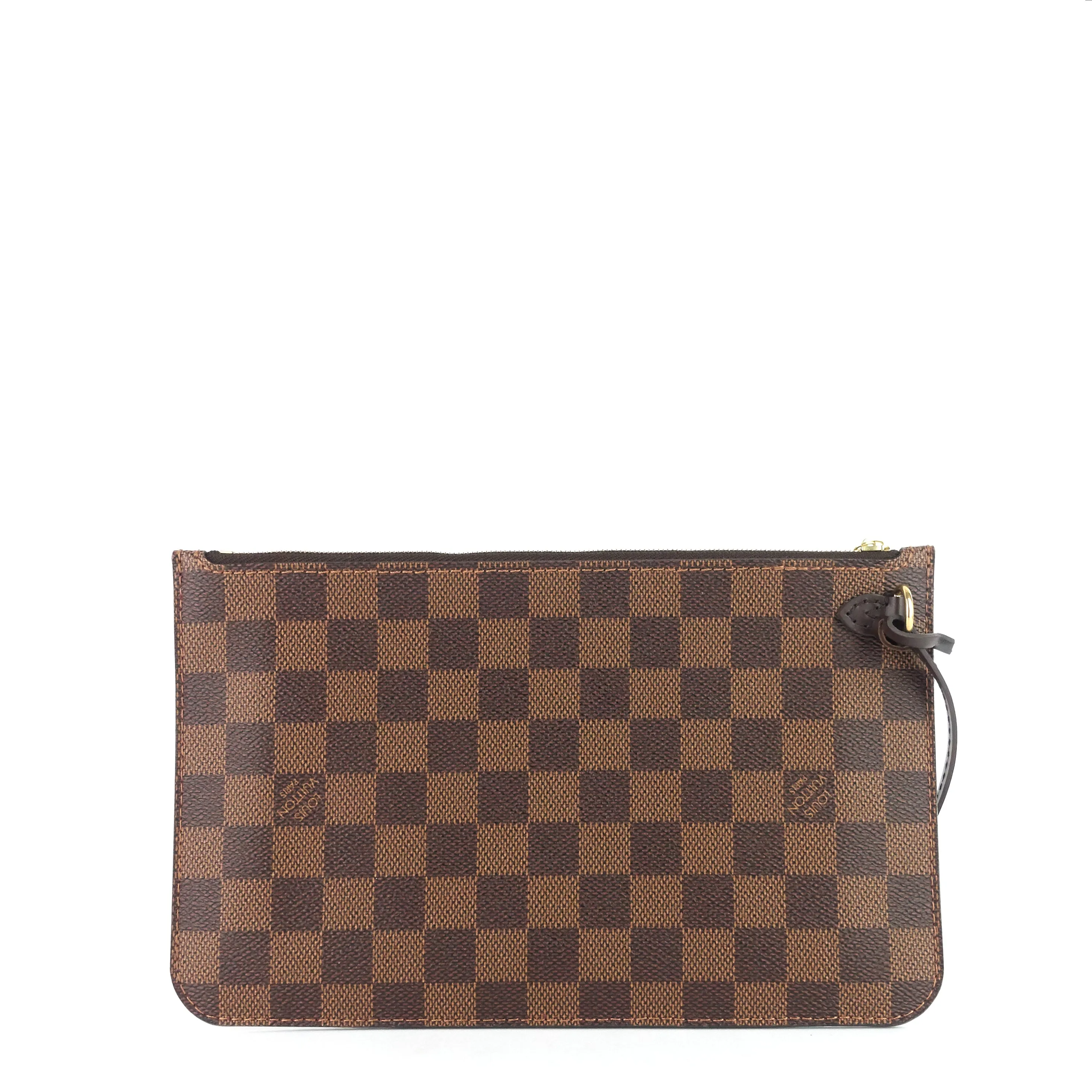 Neverfull GM with Pouch Damier Ebene Tote Bag