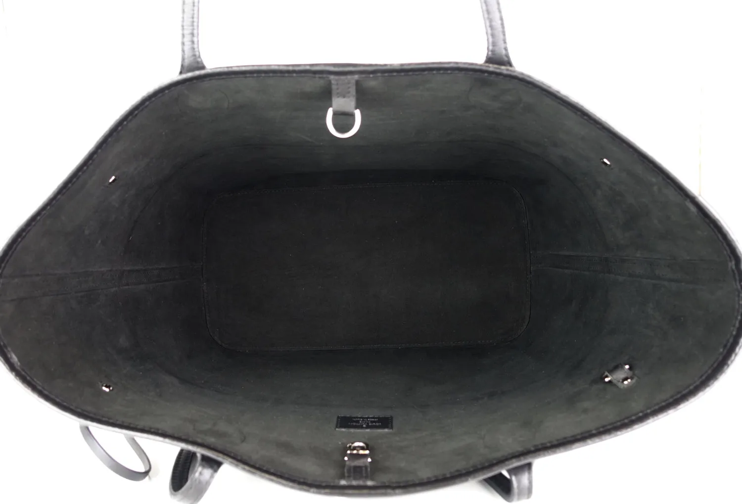 Neverfull MM Black Epi Leather Bag