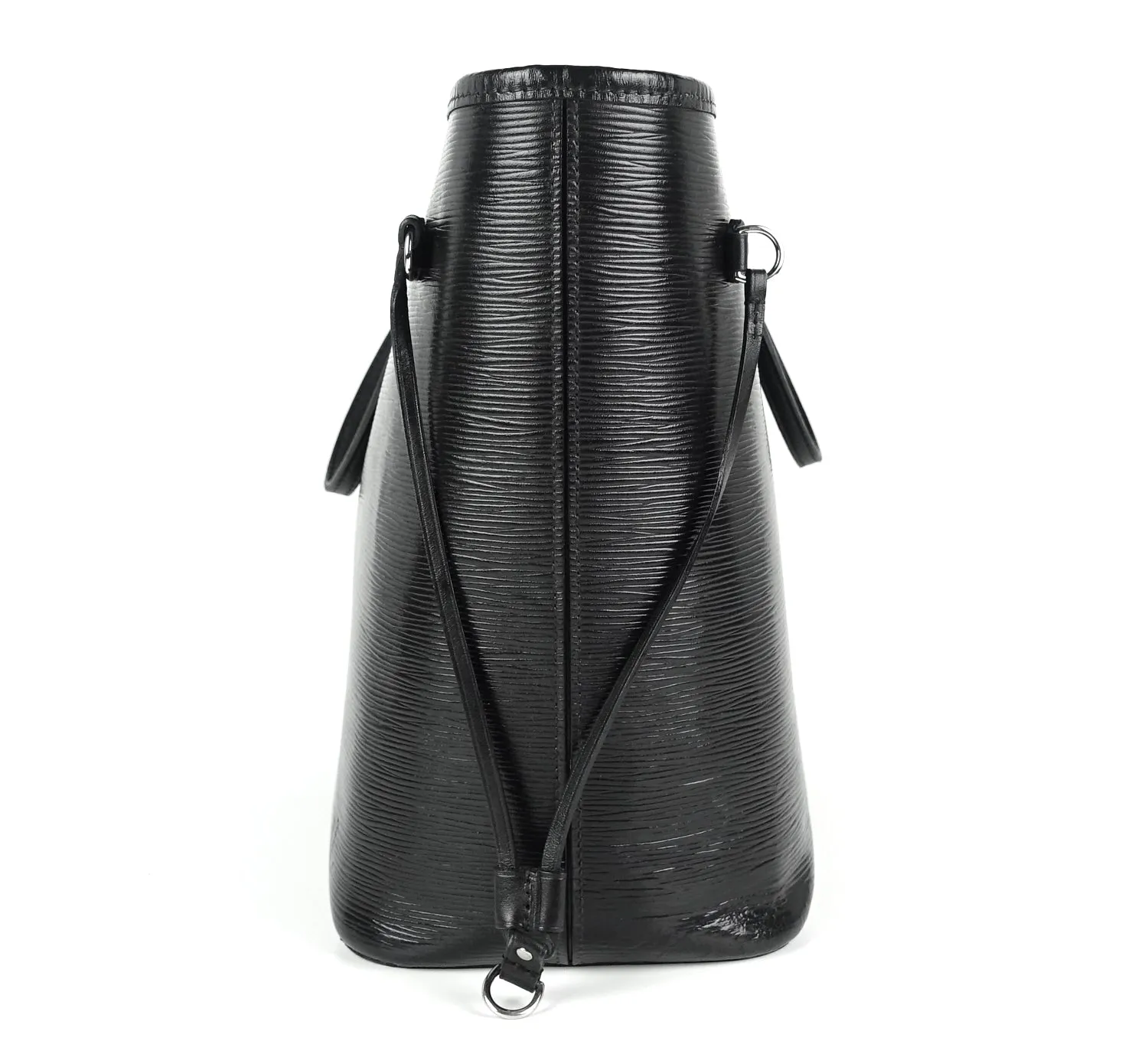 Neverfull MM Black Epi Leather Bag