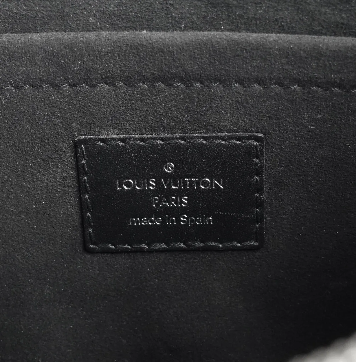 Neverfull MM Black Epi Leather Bag