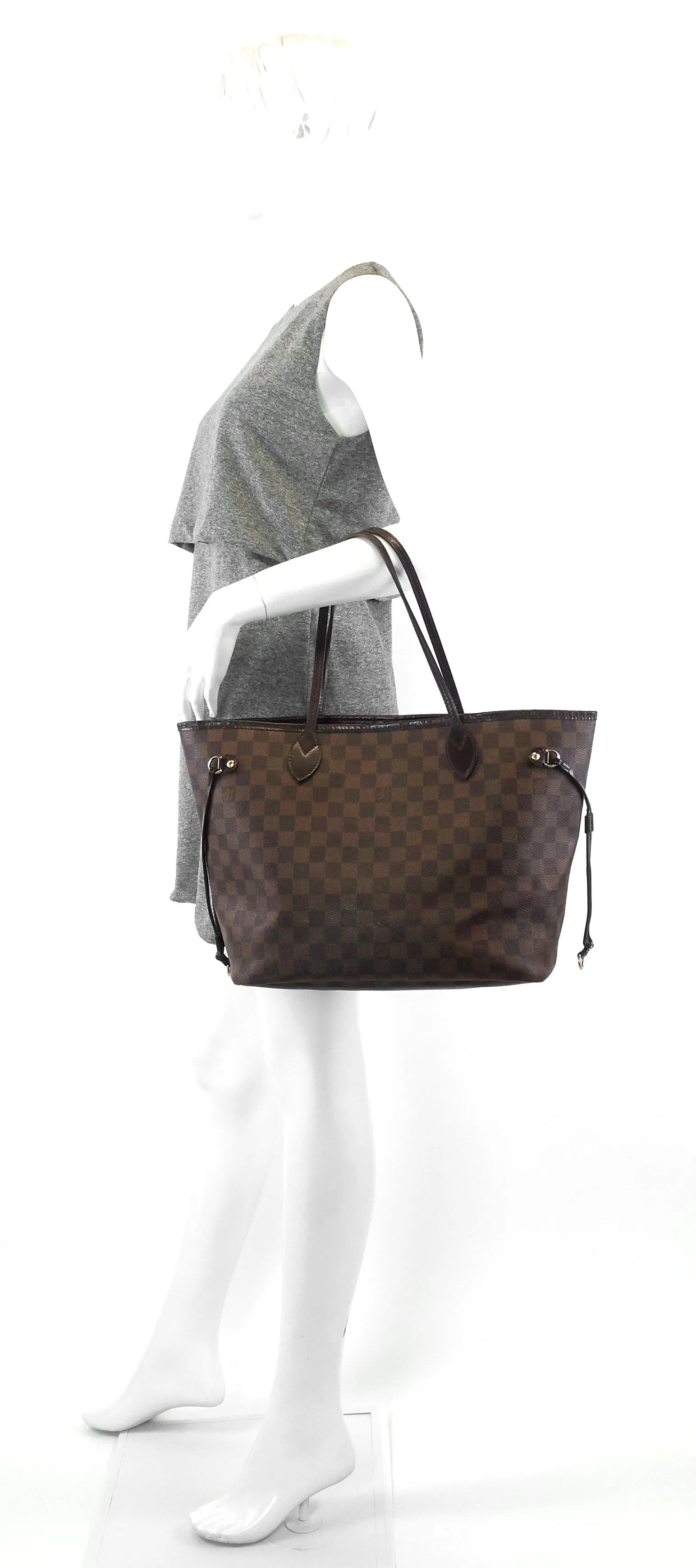 Neverfull MM Damier Ebene Canvas Bag